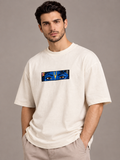 Shree Krishna Embroidered 240gsm Premium T-shirt